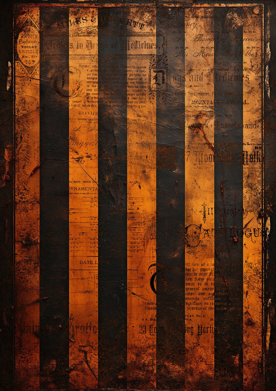 Cursed Stripes - Raven’s Archive - Olga Heldwein Collection (Large Format)