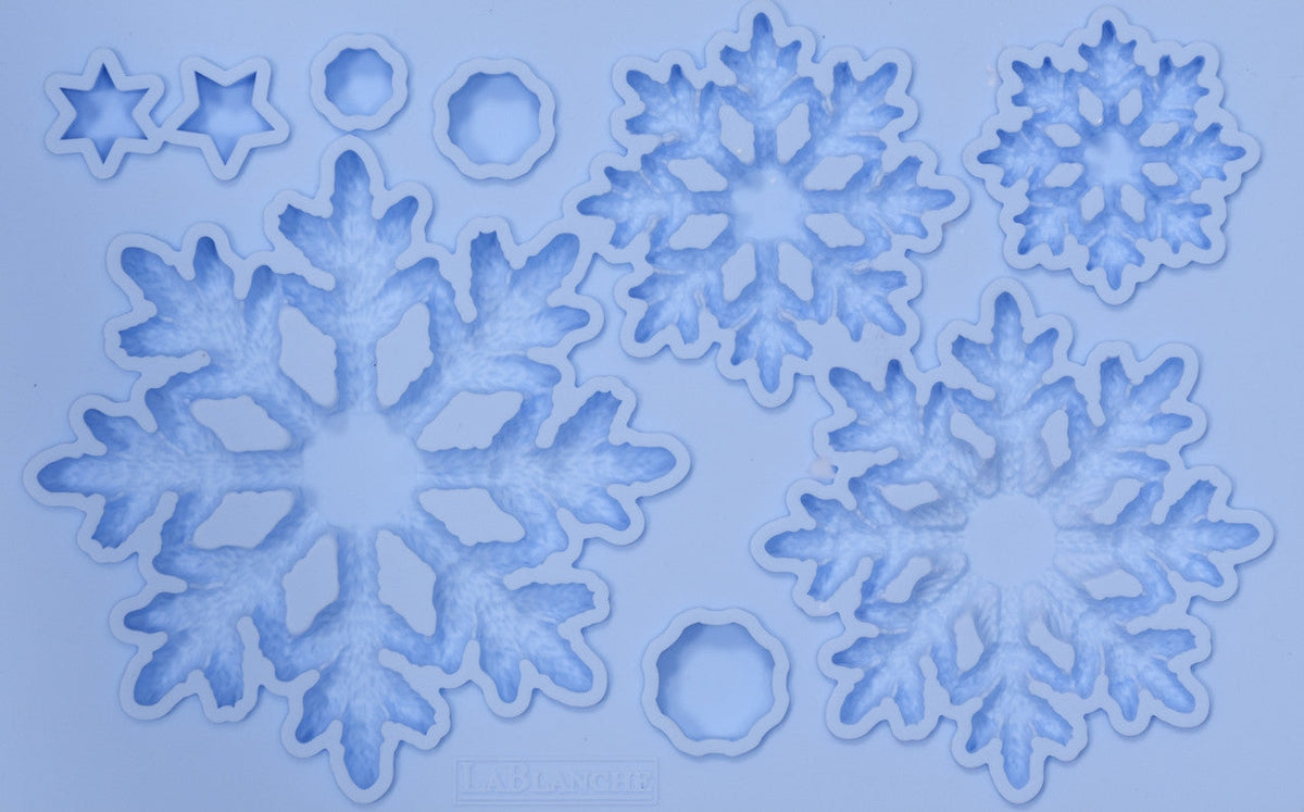 LaBlanche Christmas Tree silicone mould with dimensional layered tree design