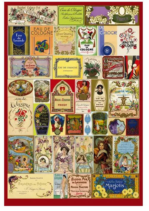 Calambour Vintage Perfume Labels