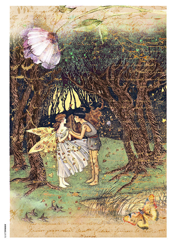 Paper Designs Fairy Couple Fairies 0084