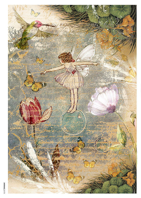 Paper Designs Fairy on a Bubble Fairies 0086