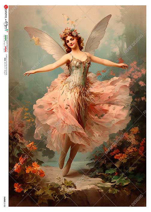 Paper Designs Floral Crown Fairy