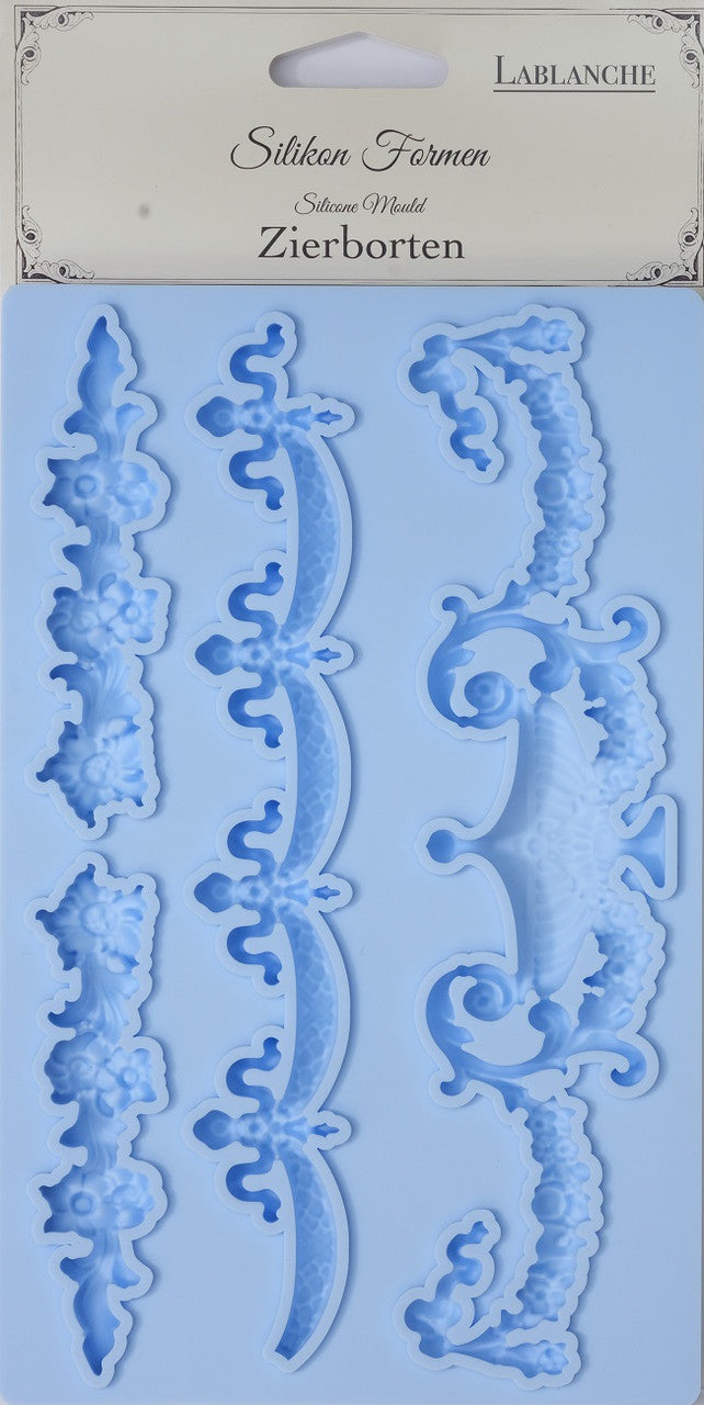 LaBlanche Silicone Mould - Decorative Borders