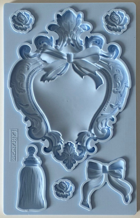 (3 Pack) Heart with Tassels Silicone Moulds LaBlanche (New for 2026)