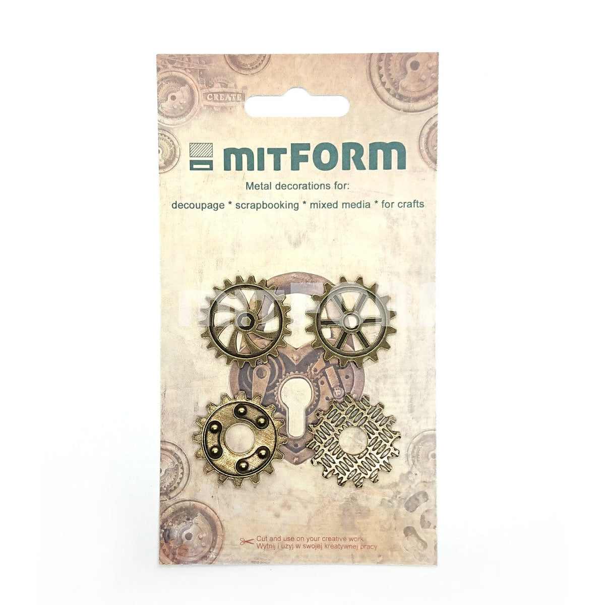 Mitform cogs and gears Castings Set