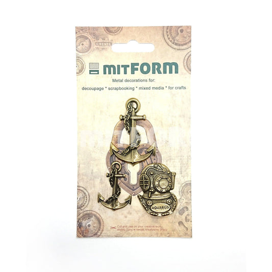 Mitform anchor and diving helmet Castings Set
