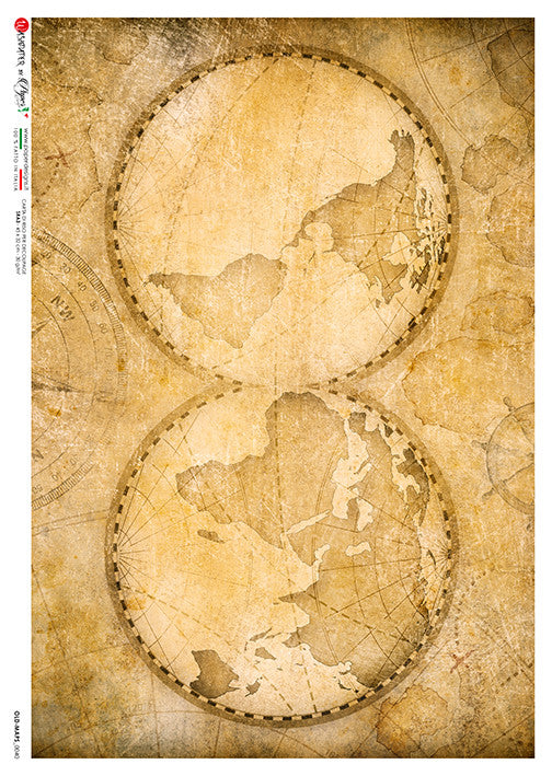 Paper Designs Old Maps 0040
