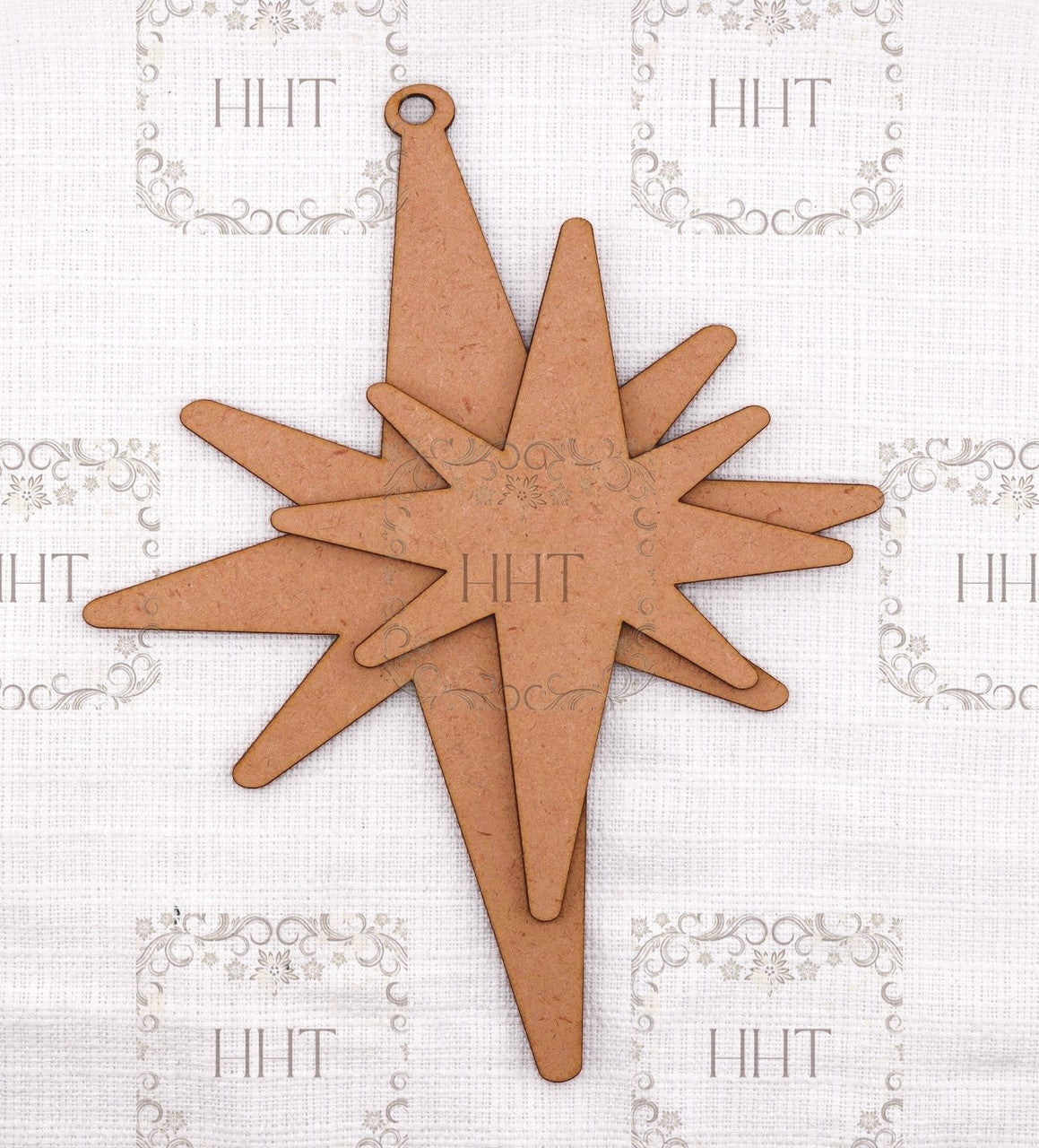 Handcrafted Holiday Traditions Bethlehem Star MDF Base