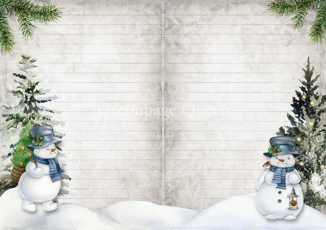 Decoupage Queen Cozy Winter Journal Pack