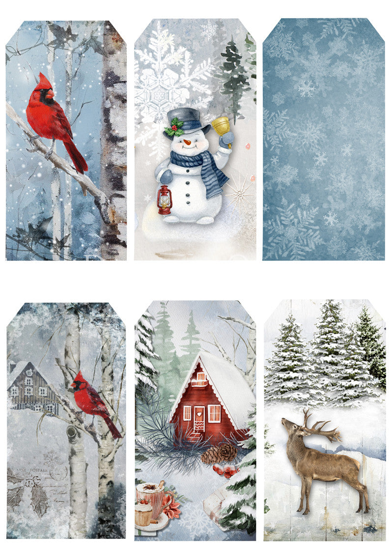 Decoupage Queen Cozy Winter Journal Pack