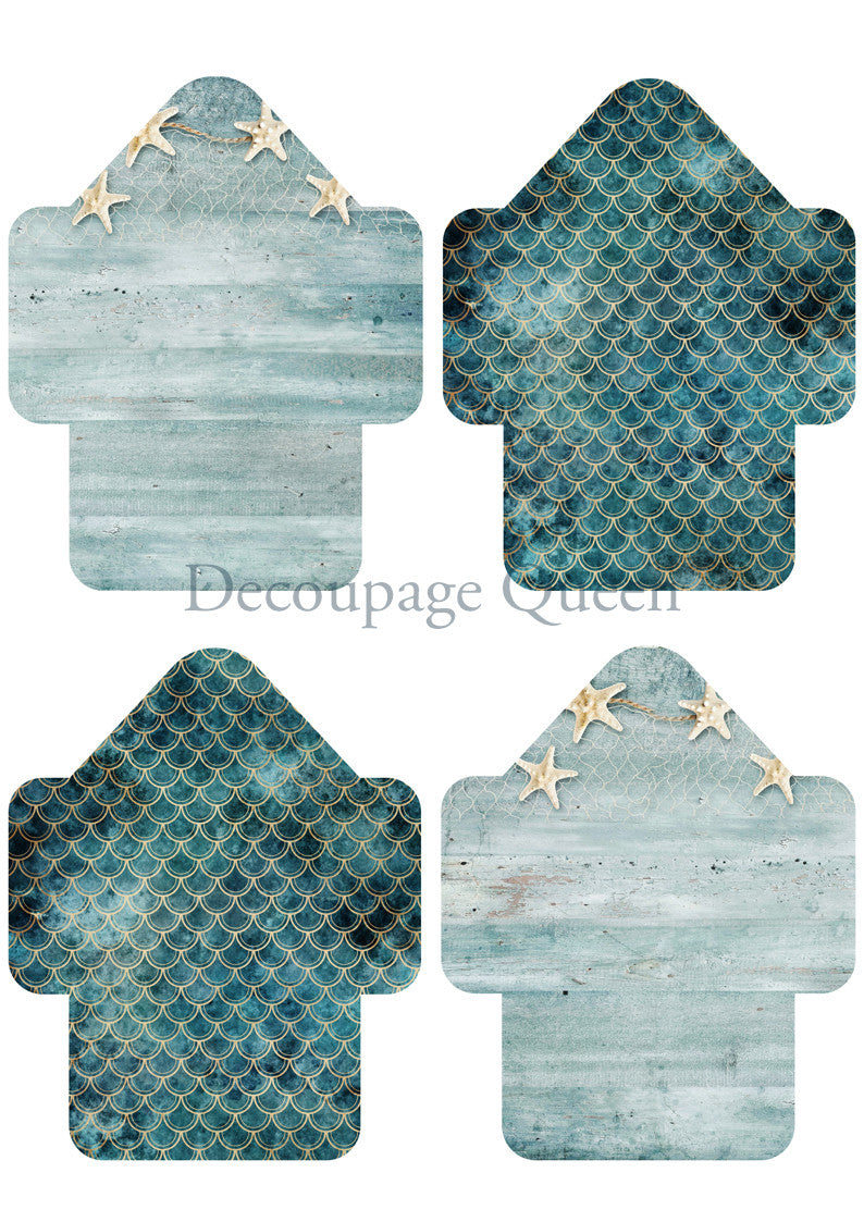 Decoupage Queen Seaside Greetings Journal Pack