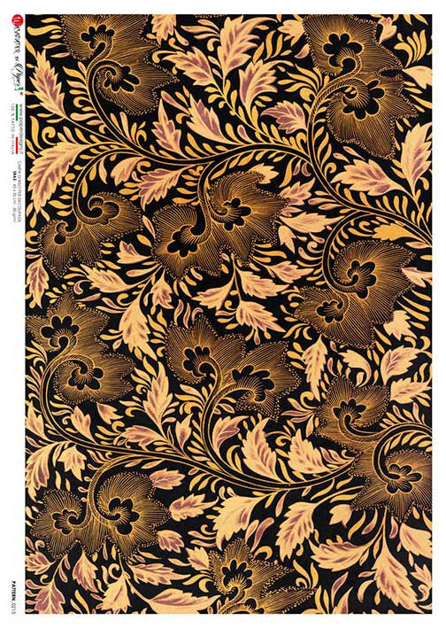 Paper Designs Brown Florals