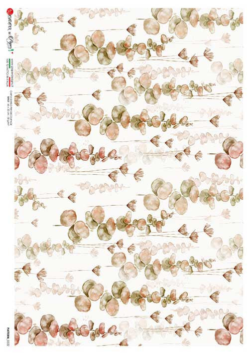 Paper Designs Neutral Eucalyptus