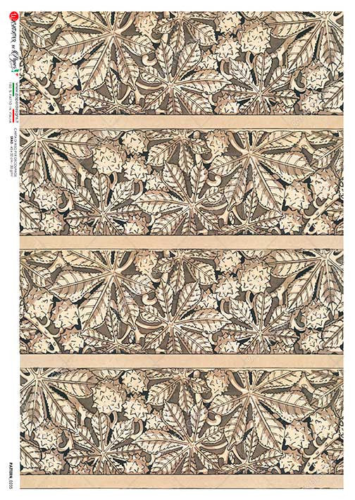 Paper Designs Neutral Florals Print
