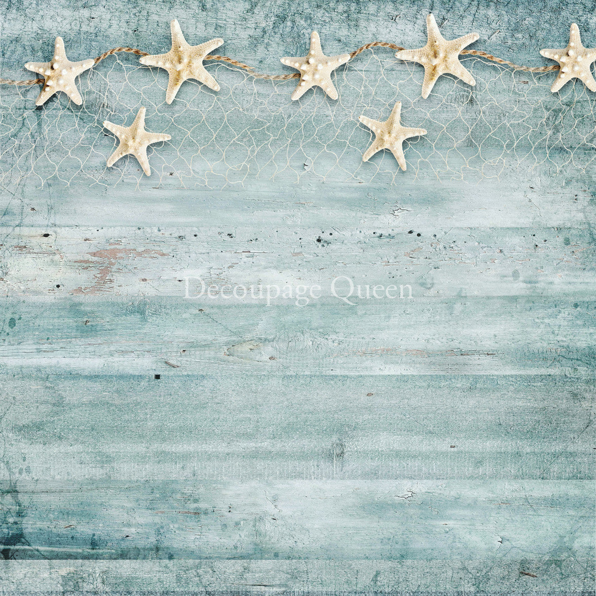 Decoupage Queen Seaside Greetings Scrapbook Set