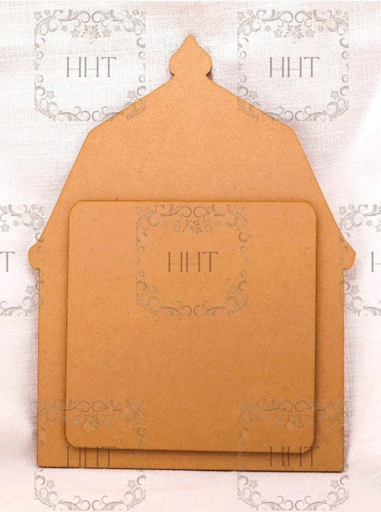 HHT MDF Barn Plaque Decoupage Base