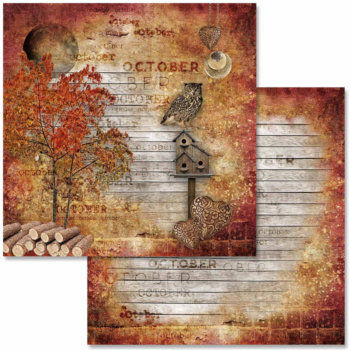 Sweet Autumn Scrapbook Set