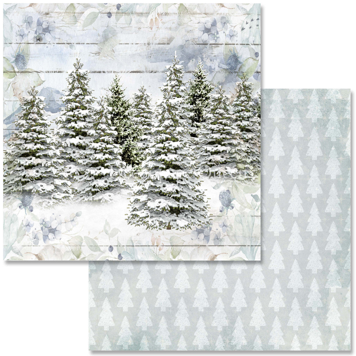 Decoupage Queen Cozy Winter Scrapbook Set