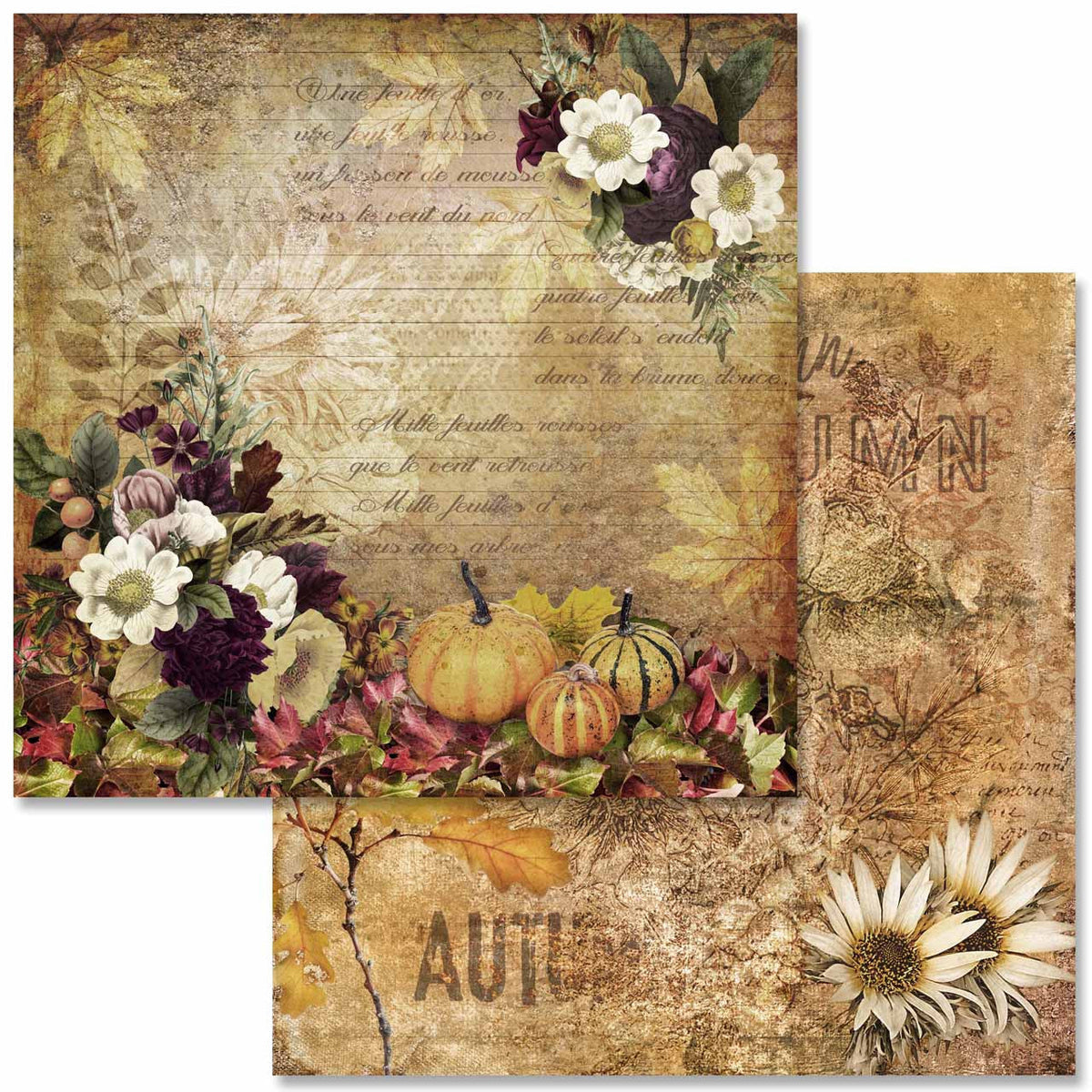 Sweet Autumn Scrapbook Set - Mini