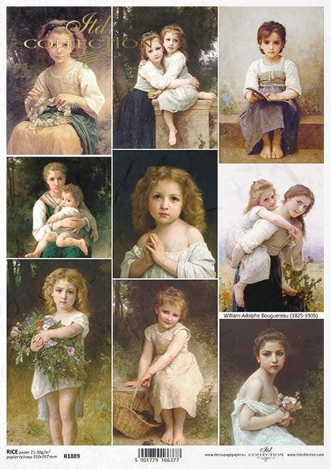 ITD Collection Bouguereau Girls