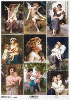 ITD Collection Mother with Angel Children