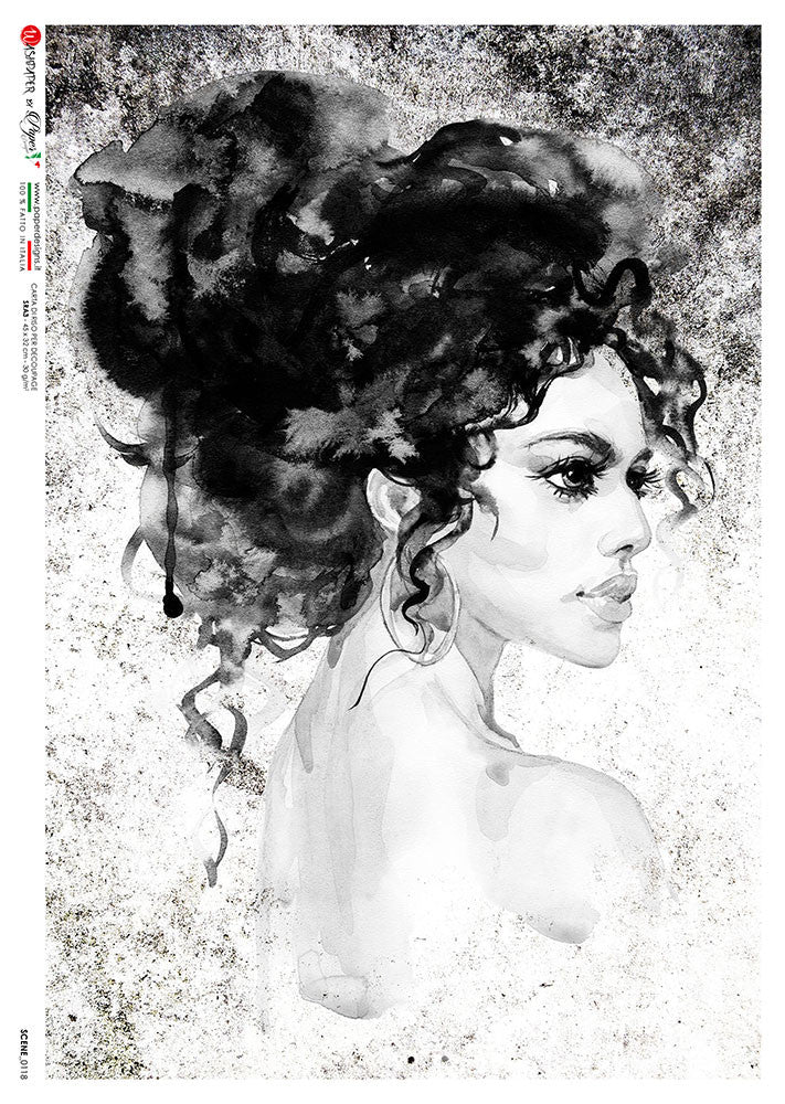 Paper Designs Graphite Portrait II Scene 0118