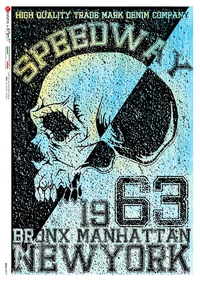 Paper Designs Skull 0017