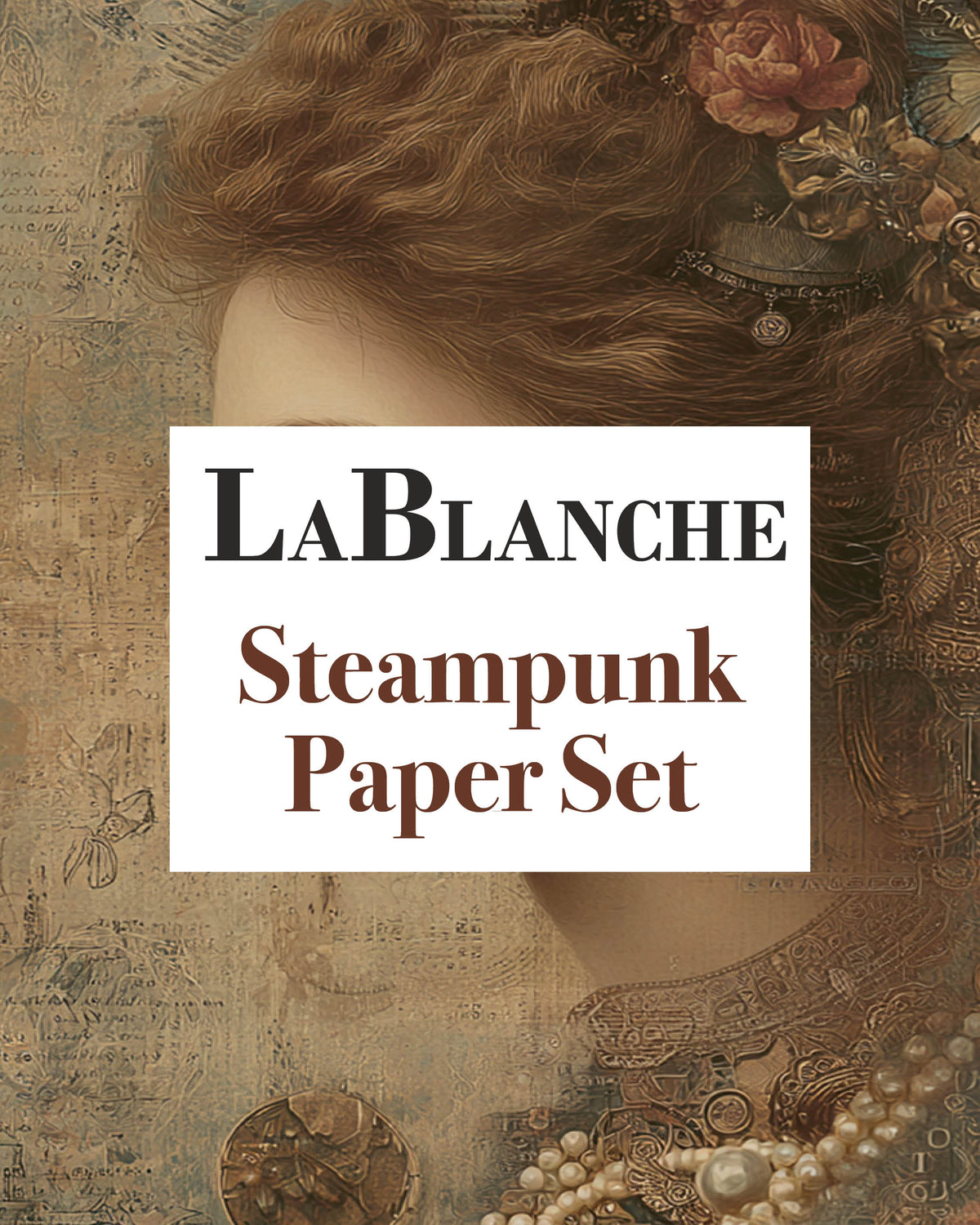 Lablanche Steampunk Rice Paper Set