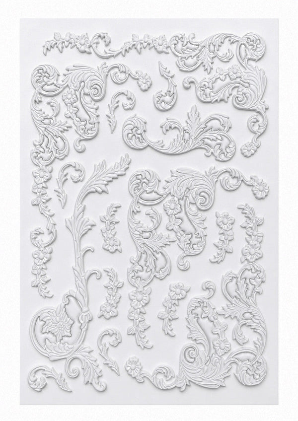 LaBlanche Floral Rococo Embellishment Sticker Sheet