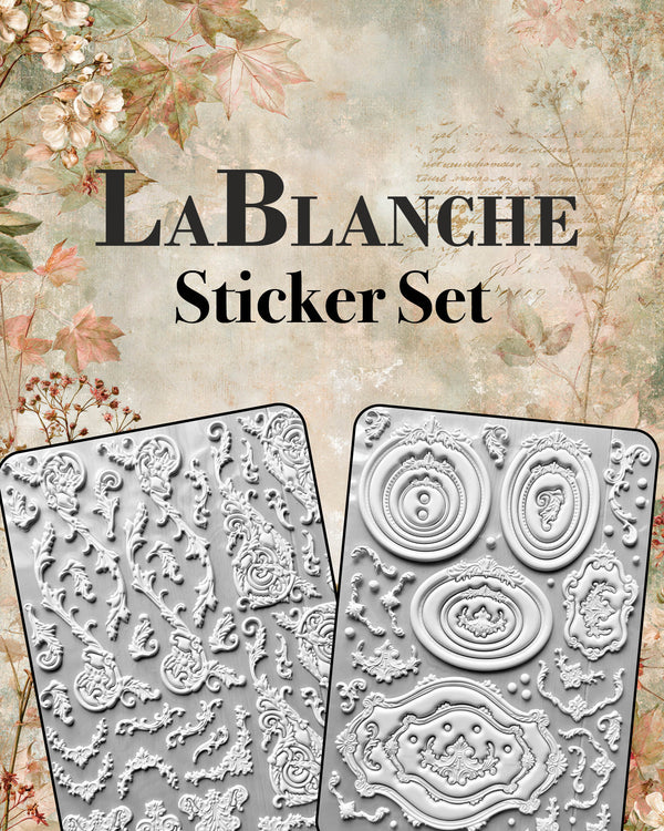 Lablanche Mixed Media Stickers Set