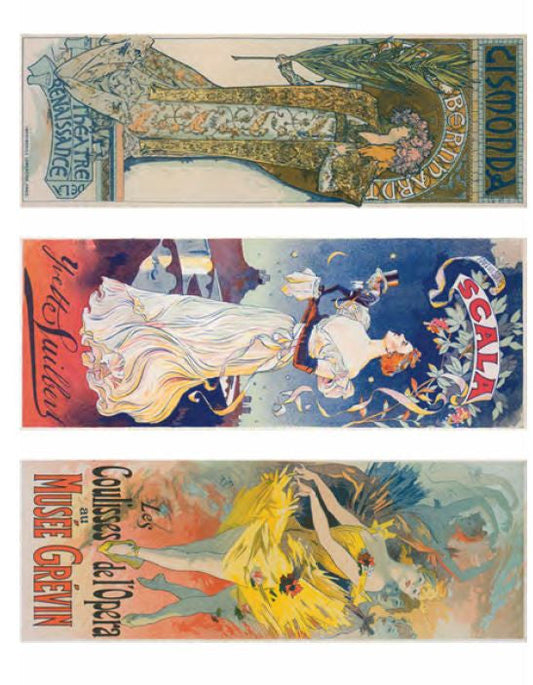 Calambour French Opera Three Pack Vintage Posters A3 Rice Paper