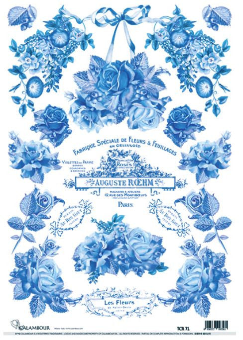 Calambour Blue Floral