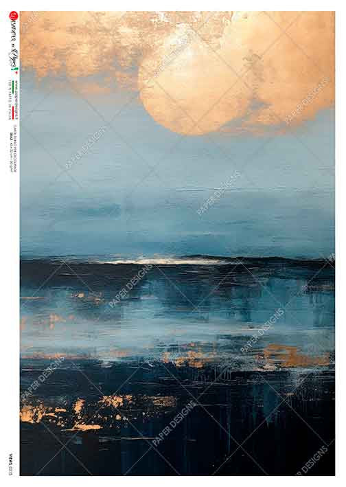 Paper Designs Moon and Clouds