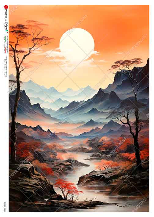 Paper Designs Sunset IV