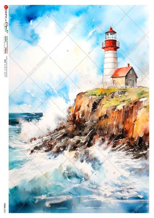 Paper Designs Lighthouse III