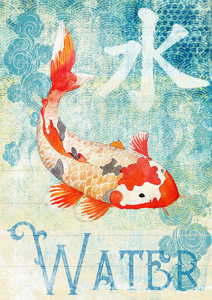 Paper Designs Koi Fish Scene