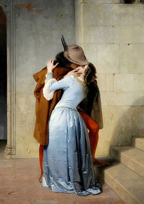 Paper Designs The Kiss by Francesco Hayez