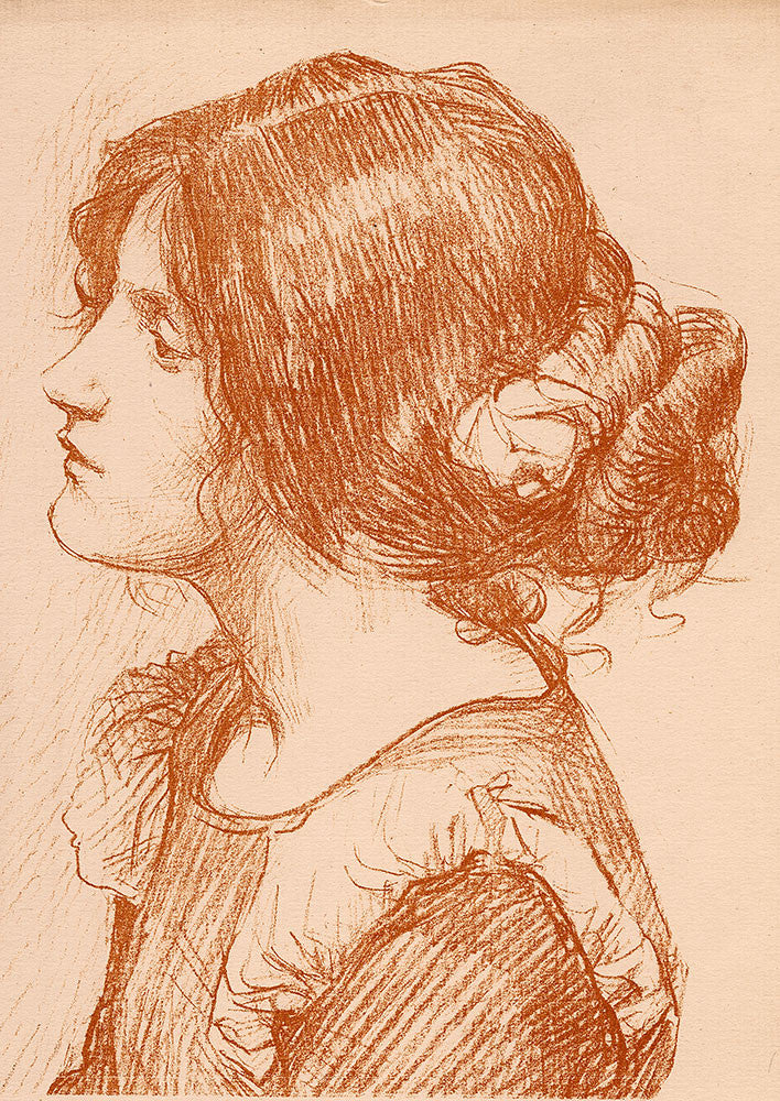 Paper Designs Sepia Portrait