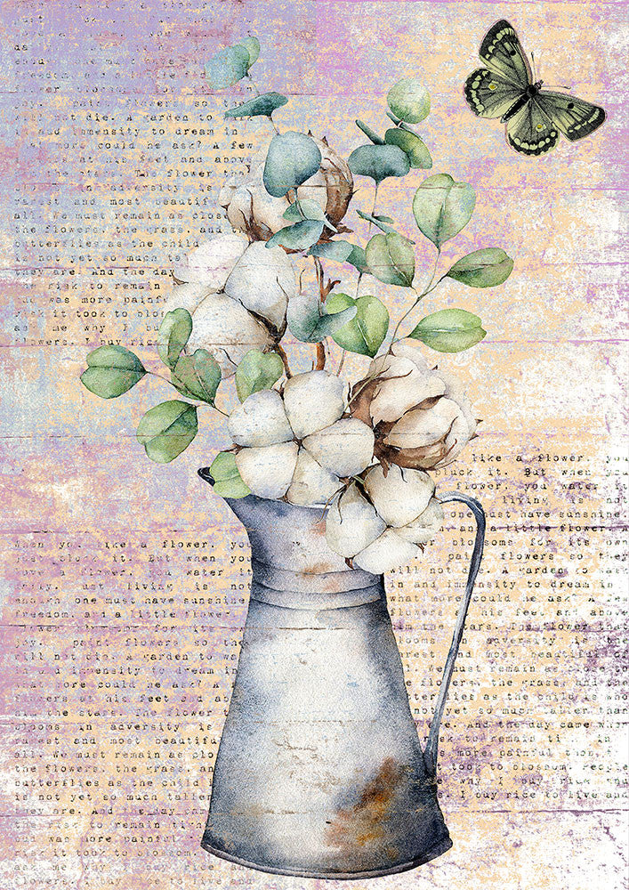 White Bloom Vase