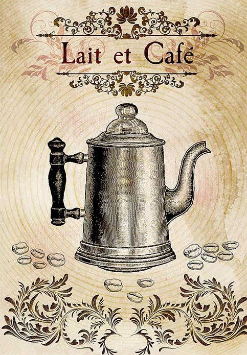 Paper Designs Coffee Carafe