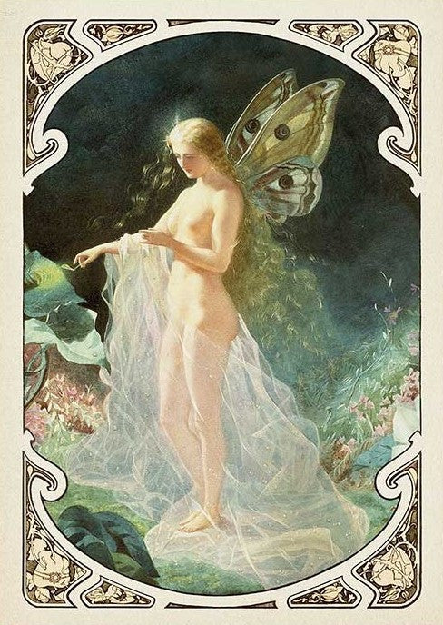 Paper Designs Framed Fairy