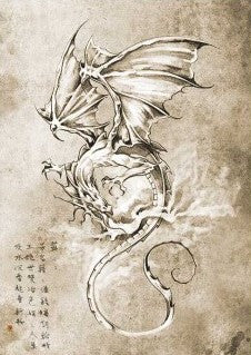 Paper Designs Ancient Dragon