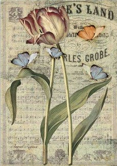 Paper Designs Vintage Tulip