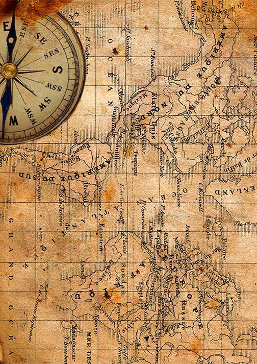 Paper Designs Old Maps XL-MAPS-0002