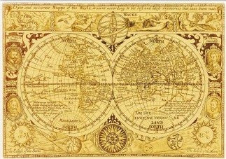 Paper Designs Vintage Atlas