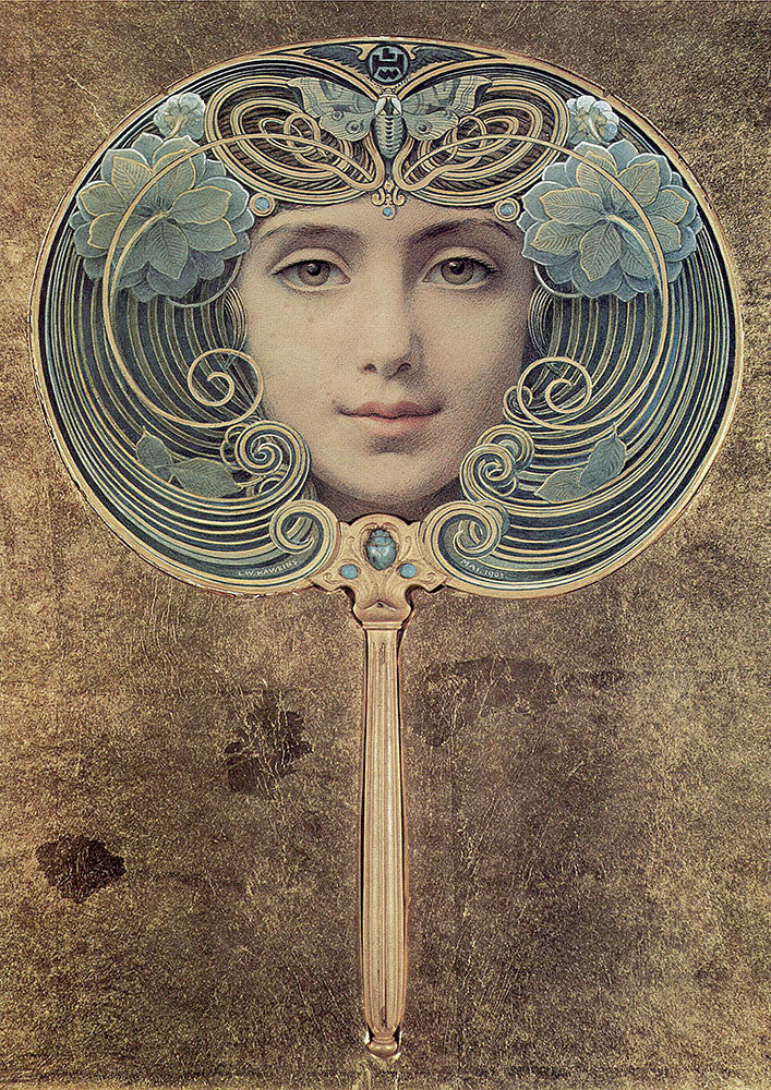 Art Nouveau Mirror