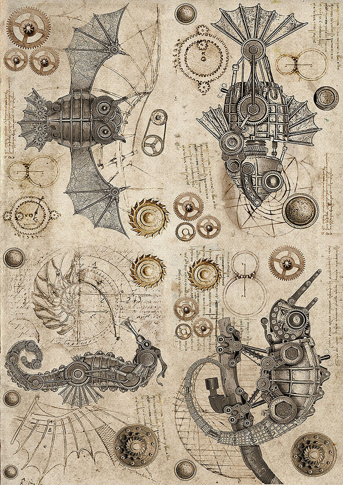 Steampunk Creatures 4 Pack
