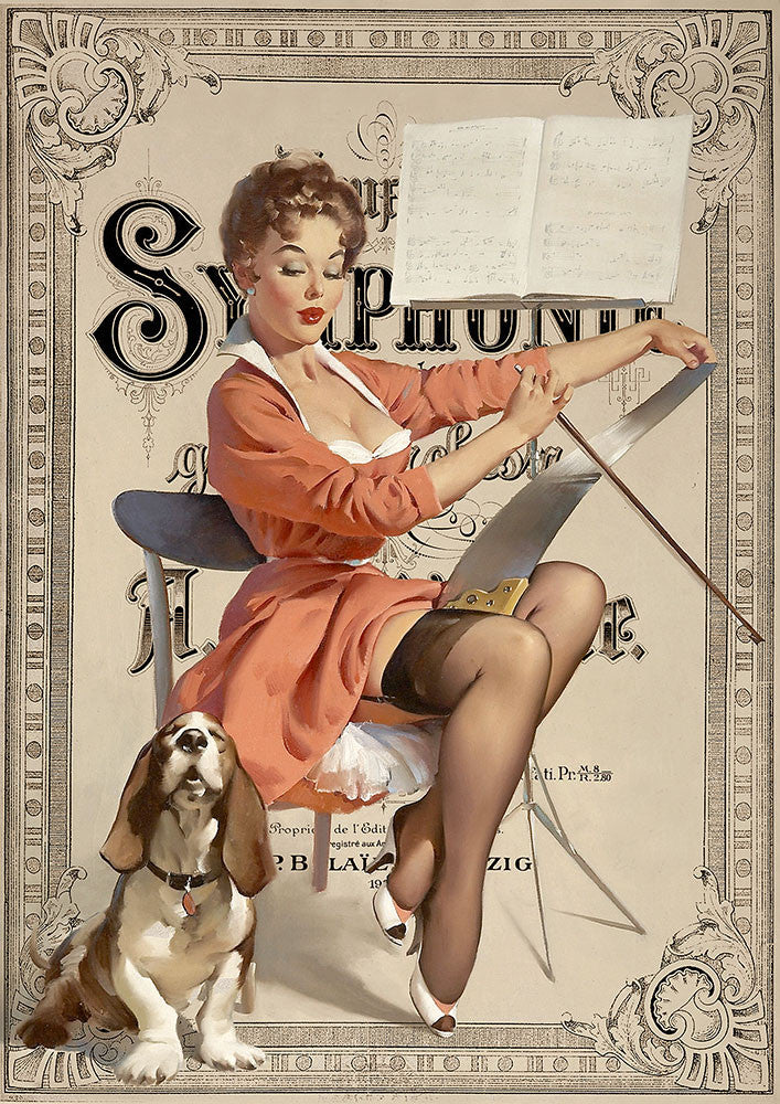 Woman with Dog