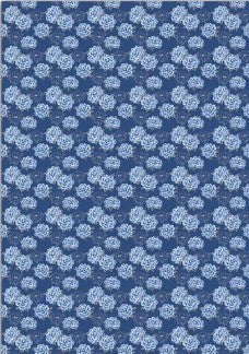 Paper Designs Dark Blue Roses