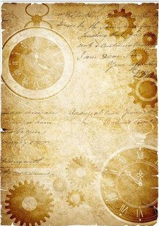 Paper Designs Faded Pocket Watches